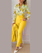 Women's Fresh Polyester Long Sleeve Fashion Casual Suits