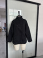 Women's Solid Color Commute Versatile Stand Collar Coats