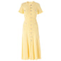 High Quality French Style Temperament Sleeve Hollow Thread Dresses