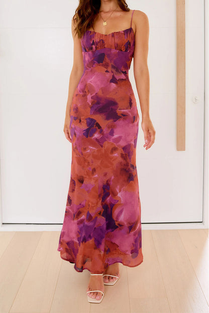 Summer French Elegance Hollow Backless Strap Dresses