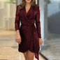 Women's Sequin Sexy Shiny Crystal Cinched Dress Shorts