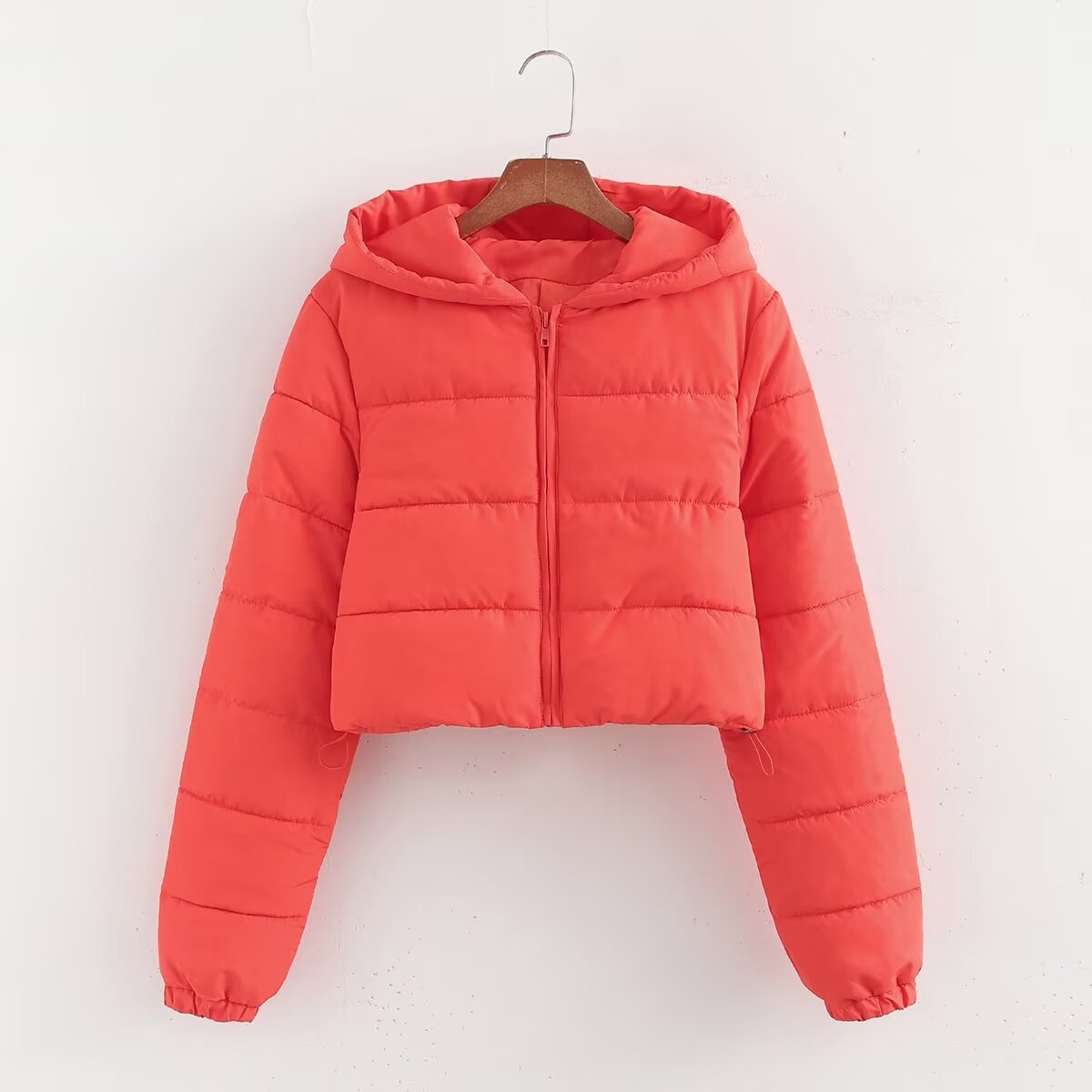 Women's Versatile Urban Casual Hooded Cotton Coats