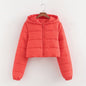 Women's Versatile Urban Casual Hooded Cotton Coats