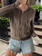 Women's Beautiful Versatile Casual Woolen Long-sleeved Sweaters