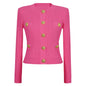 Women's Quality Fashionable Knitted Half-length Outfit Suits