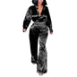 Women's Trendy Russian Fashion Woven Shirt Suits