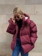 Women's Glamorous Trendy Cotton Loose Loose-fitting Coats