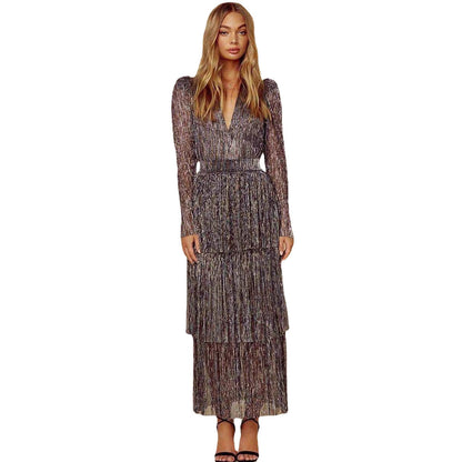 Temperament Commute Printed Black High Waist Skirts