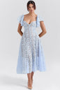 Women's Long Dress Court Retro Lace High Dresses