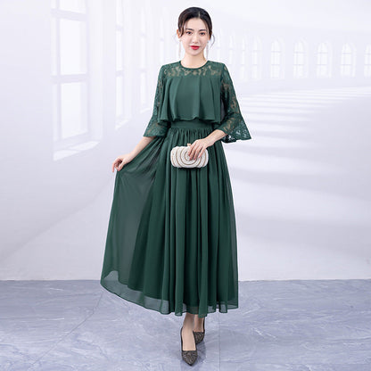 Gown Long Korean Style Banquet Dress Wedding Dresses