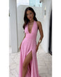 Women's Spring Fashion High Class Elegant Halter Sexy Dresses