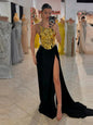 Mop Black Dress Two-piece Set Sexy Lacing Suits