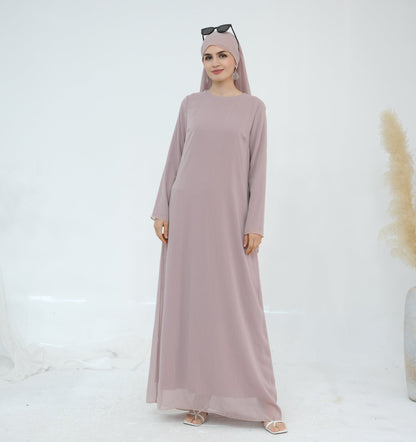 Turkey Encounter Elegant Chiffon Wrinkle Two-piece Dresses