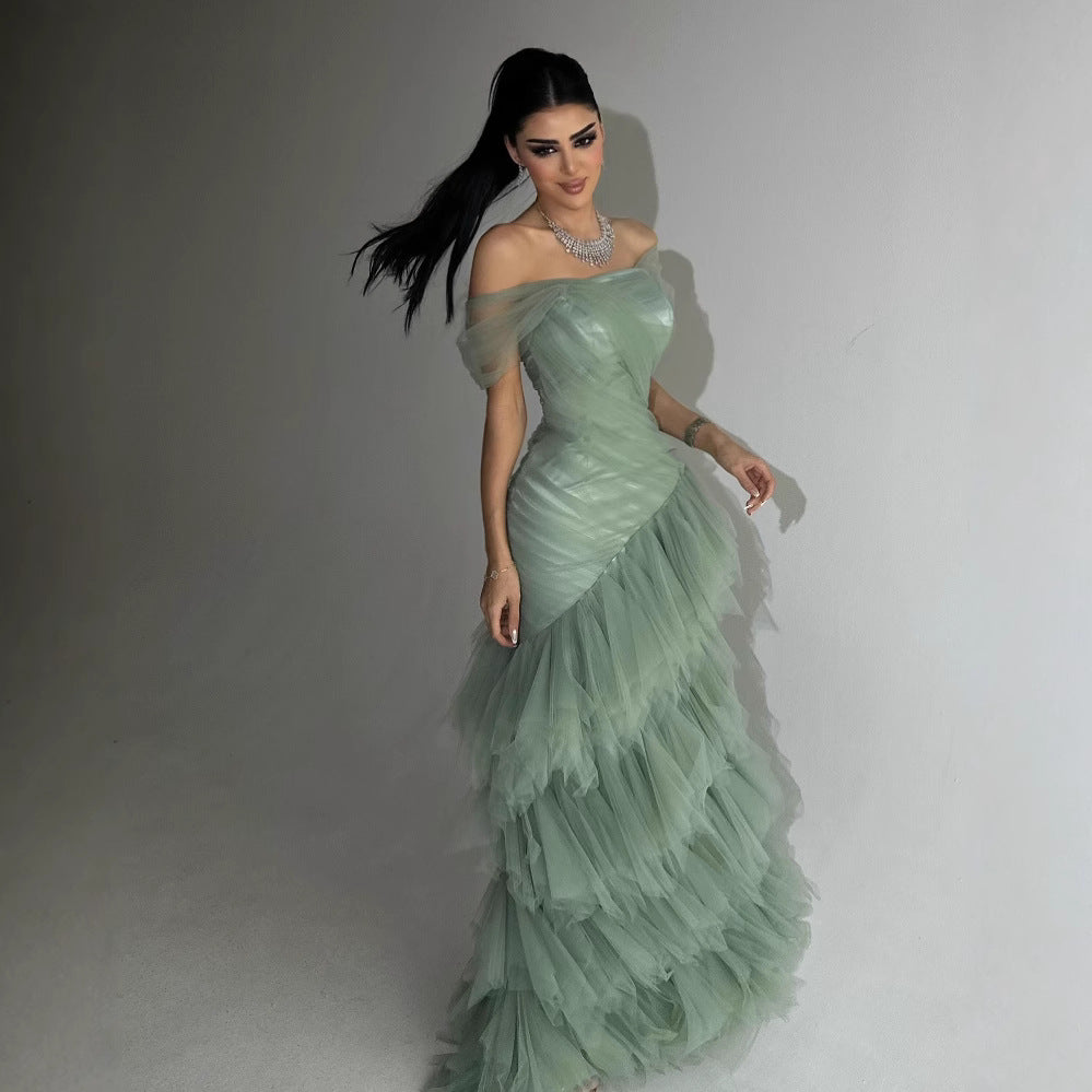 Luxury Minority Toast Bride Host Art Wedding Dresses