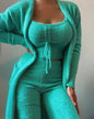 Women's Comfortable Fashion Casual Plush Trousers Suits