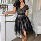 Women's Elegant Style Lace Sleeve Dress Dresses