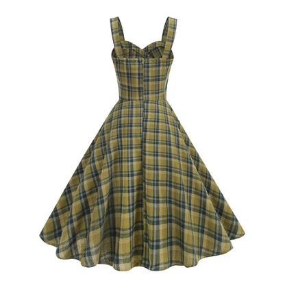 Autumn Hepburn French Style Vintage Crumpled British Dresses