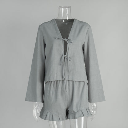 Women's Trendy Cotton Loose Casual For Suits