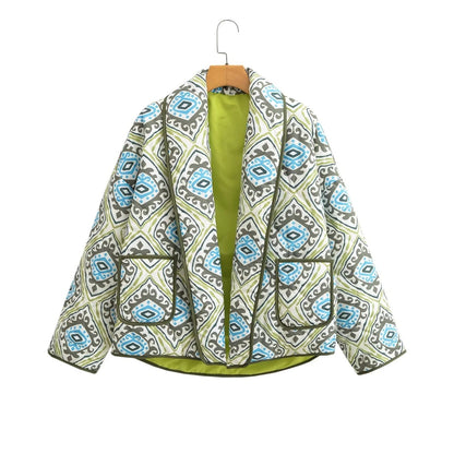 Women's Glamorous Popular Trendy Printed Fashion Coats