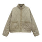 Women's Winter Street Fashion Quilted Long-sleeved Cotton Jackets