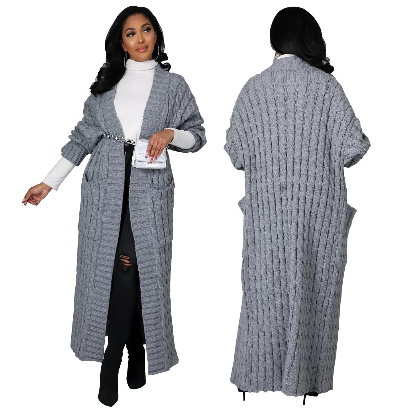 Women's Fashion Sexy Casual Long Sleeve Sweaters