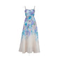 Summer Floral Print Sling Fishbone Fairy Dresses