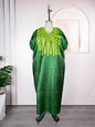Women's Muslim Dress Long African Embroidered Robe Dresses
