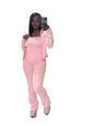 Women's Patchwork Stripes Yoga Clothes Zip Long Suits