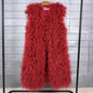 Women's Winter Lengthened Imitated Tibet Sheep Fur Coats