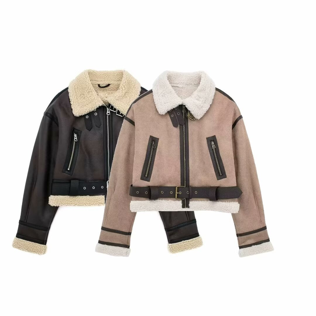 Women's Cool Classy French Fashion Double-sided Coats