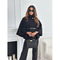 Women's Winter Fashion Solid Color Waist Tight Coats