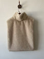 Warm Mink Fur Turtleneck Street Fashion Coats