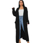 Women's Lazy Fashion Solid Color Long Twist Dresses