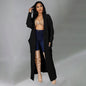Women's Fashion Casual Long-sleeved Long Solid Color Sweaters
