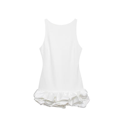 Women's Unique Loose Pleated One-piece Dress Dresses