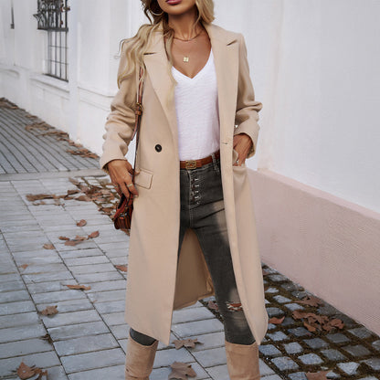 Women's Innovative Cool Temperament Commute Lapel Coats
