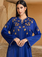 Dream Blue Saudi Arabia Diamond Dress Dresses