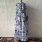 Women's Autumn Fashionable Printed Elegant Long Dress Dresses