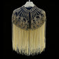 Women's Style High-grade Waistcoat Niche Beaded Tassel Coats
