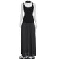 Women's Square Collar Sling Slim Ribbon Stitching Dresses