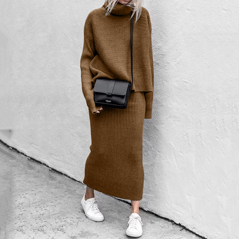 Women's Autumn Casual Loose Fashion Long Two-piece Suits