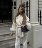 Women's Glamorous Stylish Fashionable High-grade Woolen Coats