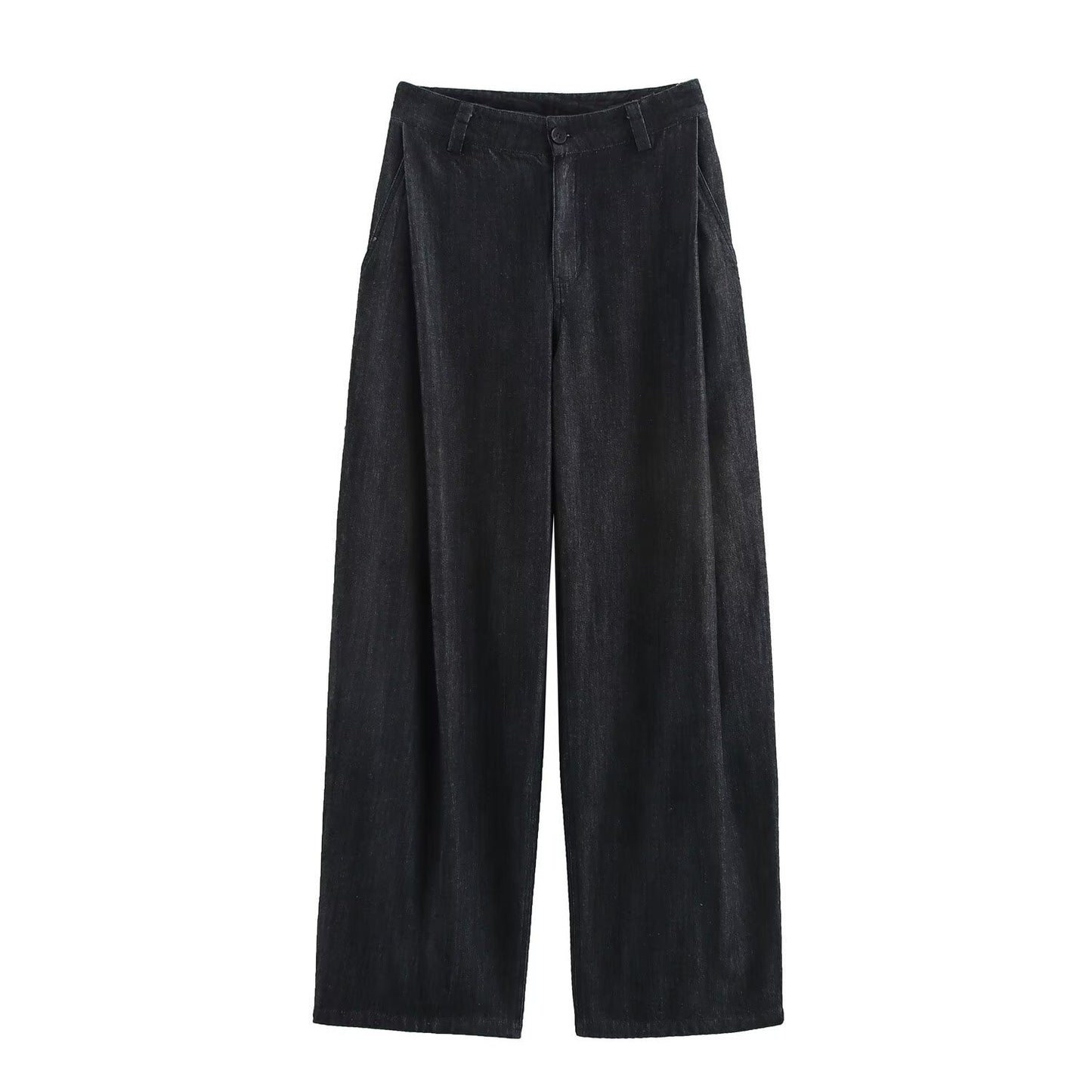 Women's Attractive Durable Spring Denim Effect Suits