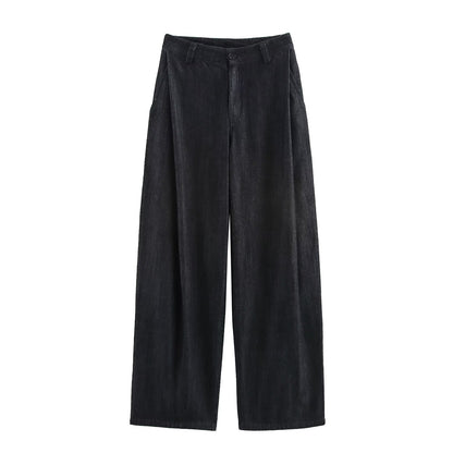 Women's Attractive Durable Spring Denim Effect Suits