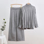 Craft Fashion Casual Wide Leg Two-piece Suits