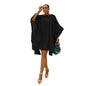 Elegant Chiffon Loose Front Rear One-piece Dresses