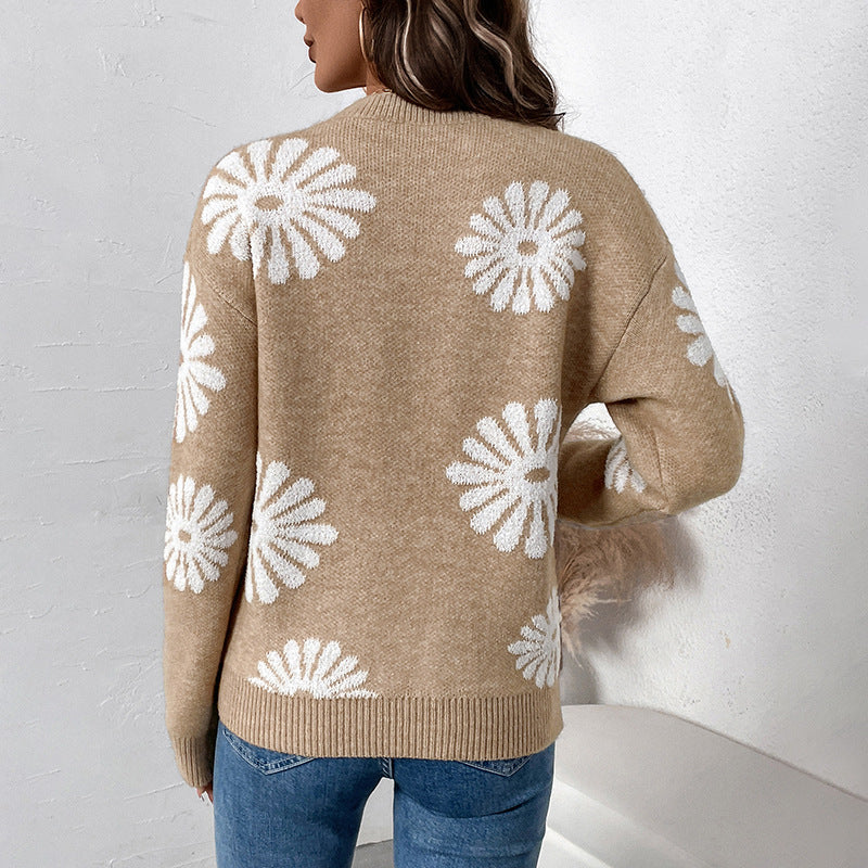 Women's New Pullover Casual Long-sleeved For Sweaters