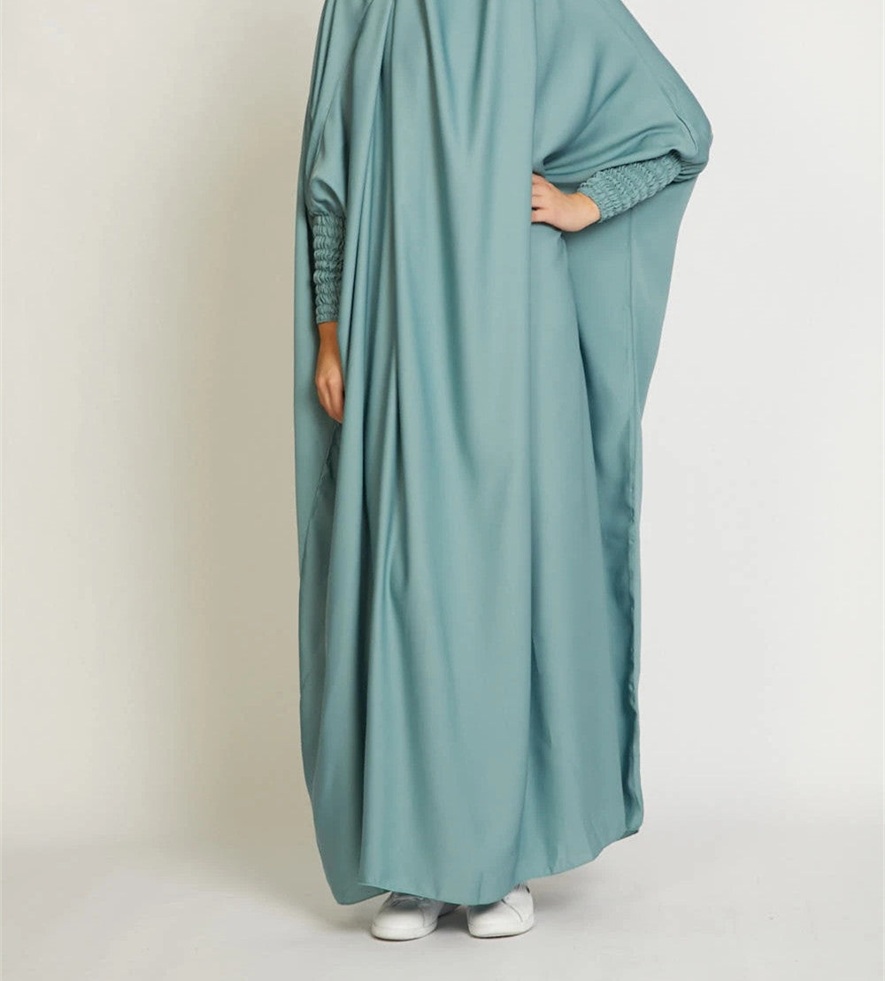 Turkish Solid Color Loose Large Robe Dresses