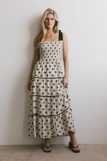 Dot Swing Elegant Suspender Dress Casual Dresses