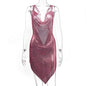 Backless Metal Strap Dress Nightclub Sexy Dresses
